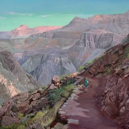 Kaibab Trail - Grand Canyon - 24" x 36" Acrylic on Birch -SOLD
Original SOLD